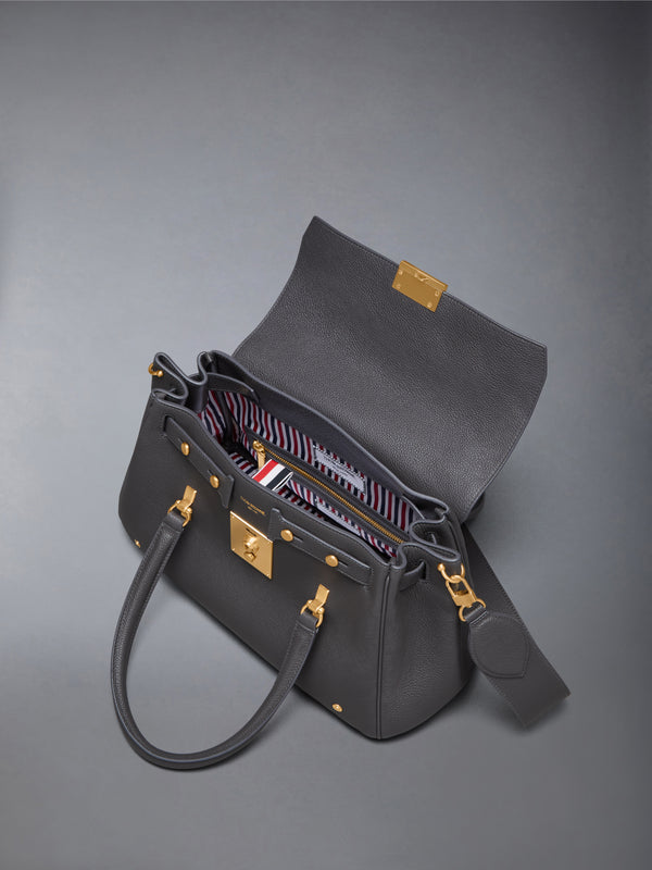 BOLTON BAG IN SOFT PEBBLE GRAIN LEATHER - image 5