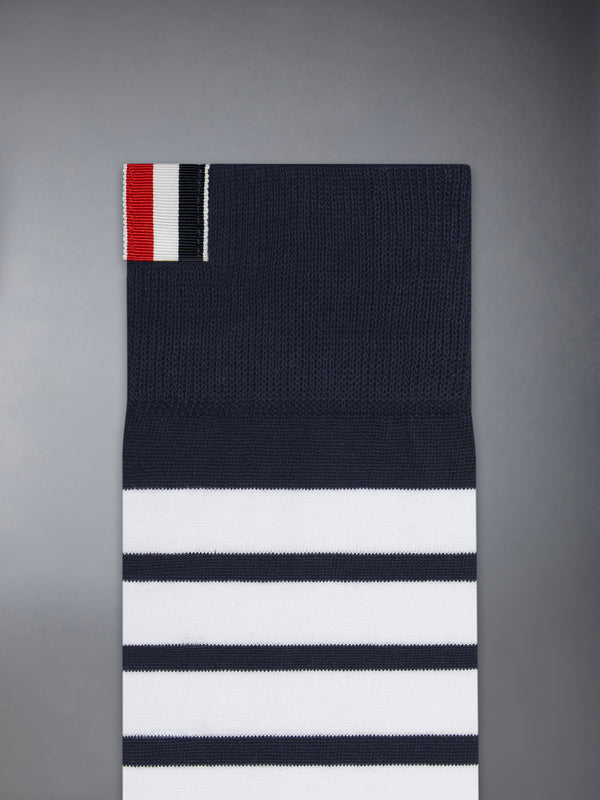 COTTON 4-BAR MID CALF SOCK - image 2