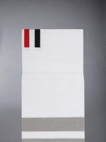 Lightweight Cotton 4-Bar Mid Calf Socks