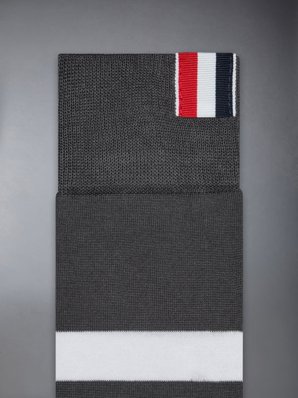 LIGHTWEIGHT COTTON 4-BAR OVER THE CALF SOCK - image 2