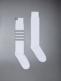 LIGHTWEIGHT COTTON 4-BAR OVER THE CALF SOCK