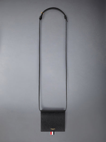 PEBBLE GRAIN SHOULDER STRAP CARDHOLDER