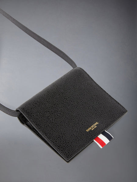 PEBBLE GRAIN SHOULDER STRAP CARDHOLDER