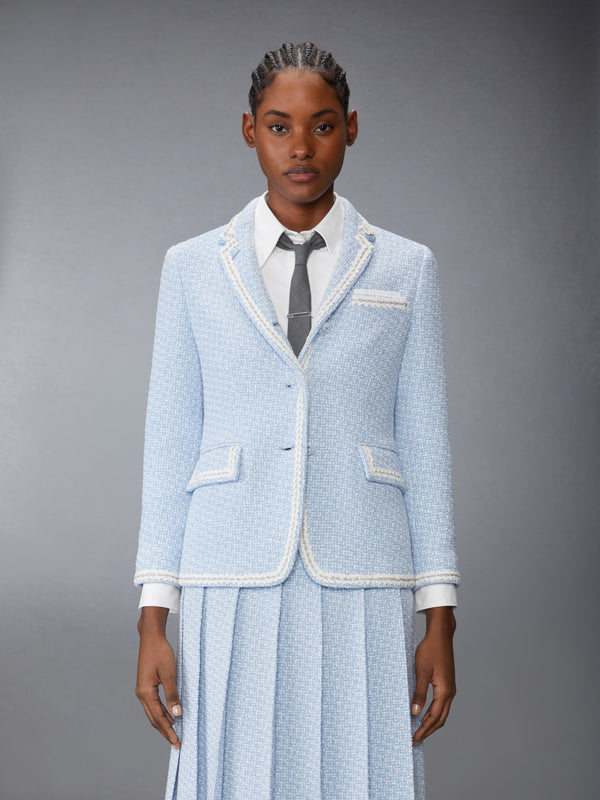 SOLID TWEED SPORTCOAT - image 1