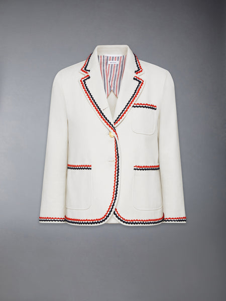 セルヴィッジデニム クロップド サック スポーツコート