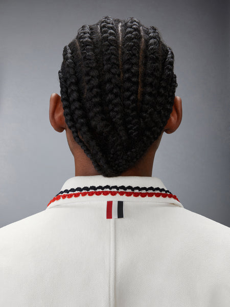 セルヴィッジデニム クロップド サック スポーツコート