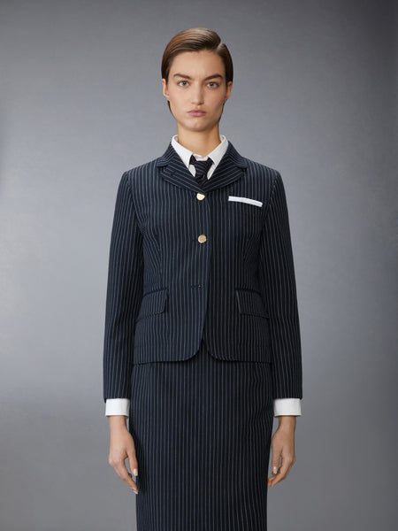 PINSTRIPE HIGH TWIST WOOL SPORTCOAT