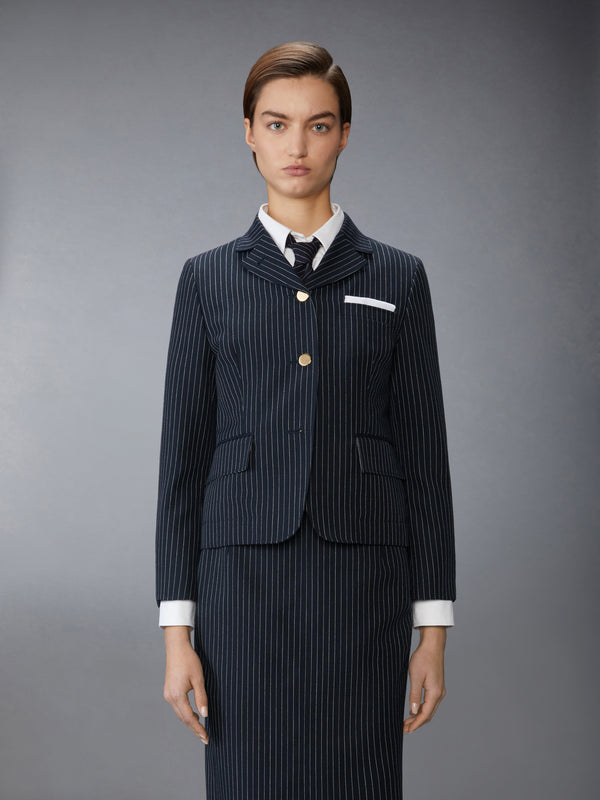 PINSTRIPE HIGH TWIST WOOL SPORTCOAT - image 1