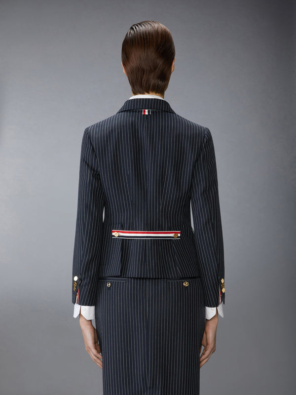 PINSTRIPE HIGH TWIST WOOL SPORTCOAT - image 2