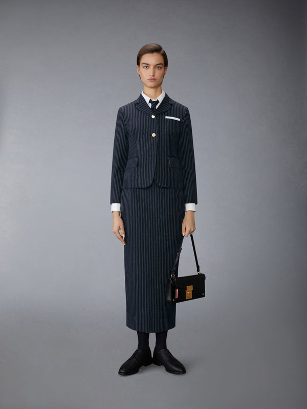 PINSTRIPE HIGH TWIST WOOL SPORTCOAT - image 3