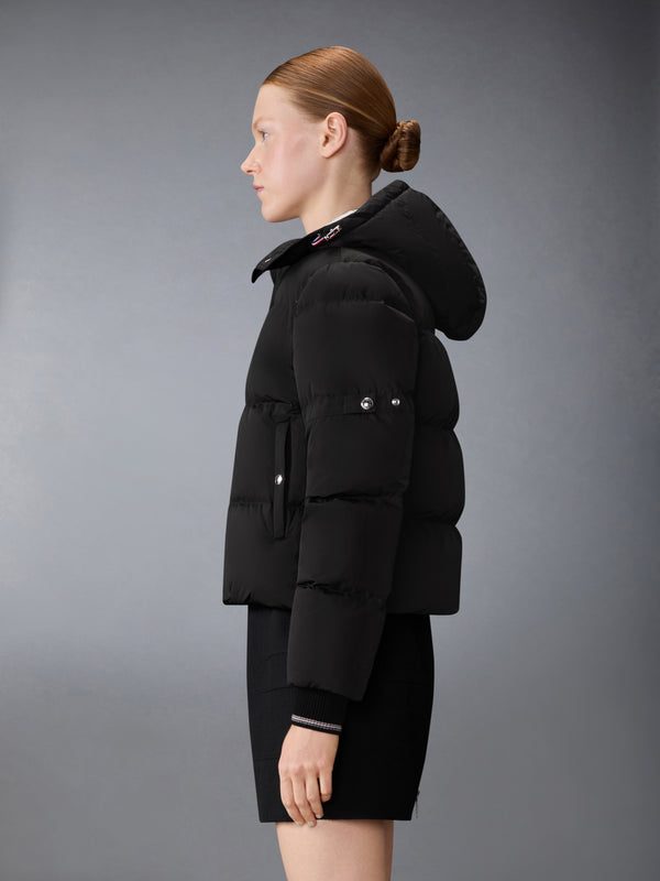 POLY TECH DOWN FILLED ARMBAND CROPPED PARKA - image 4