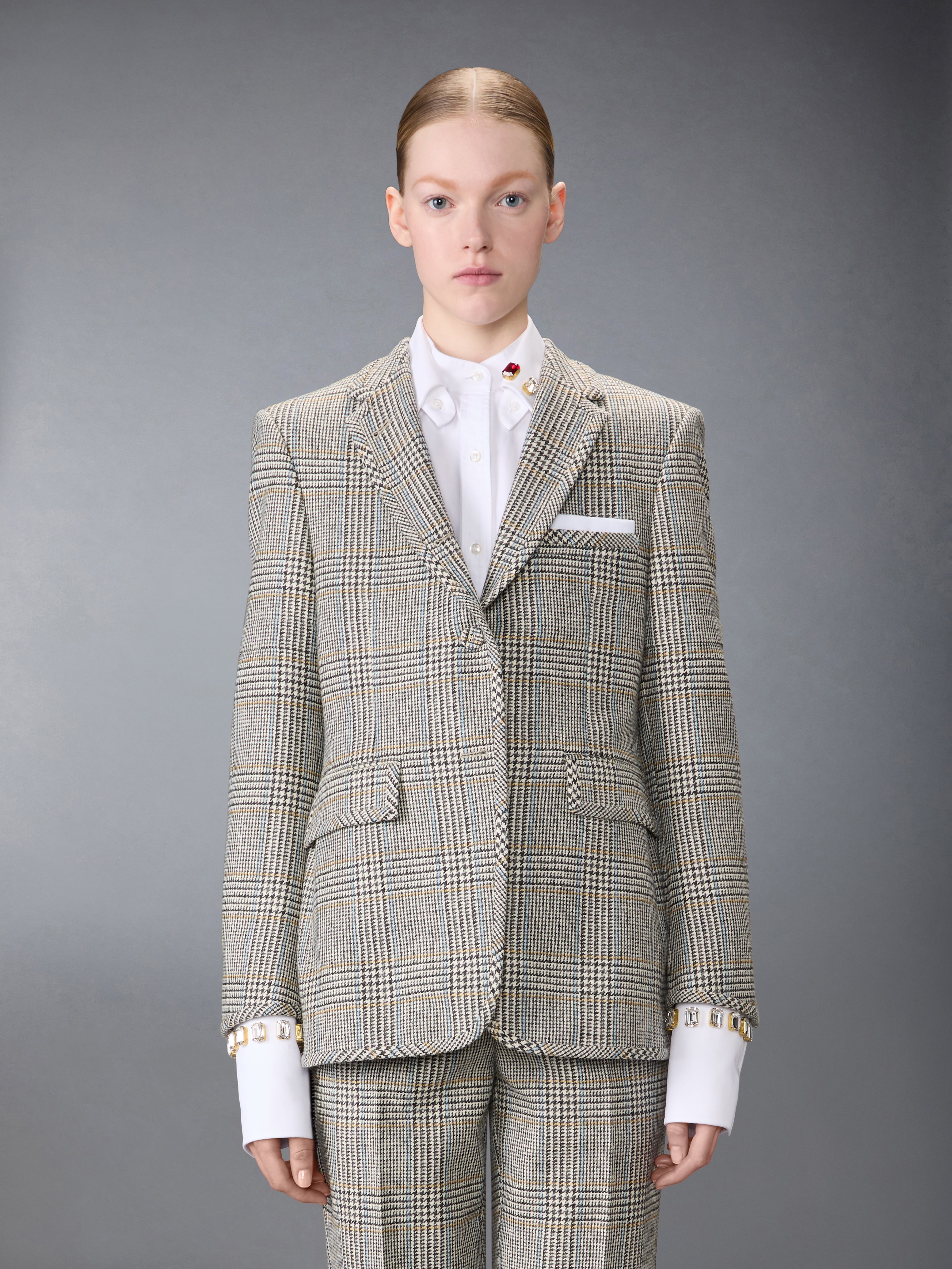 Hunting Tweed Armband Sportcoat | Thom Browne
