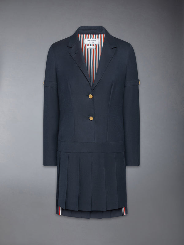 SUPER 120'S TWILL SPORTCOAT MINI DRESS - featured image