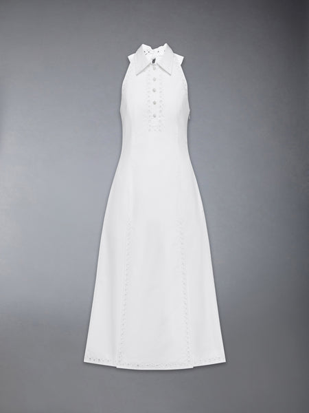 アングレーズ&ポプリン ポロ ホルターワンピース