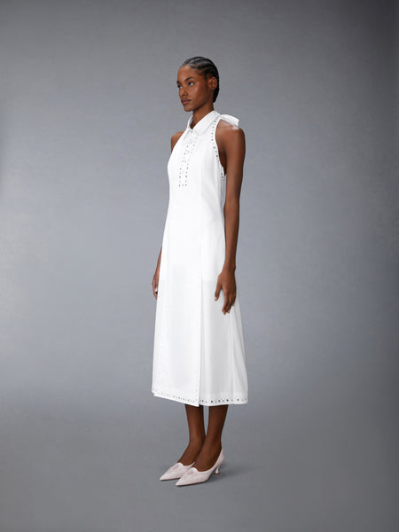 アングレーズ&ポプリン ポロ ホルターワンピース