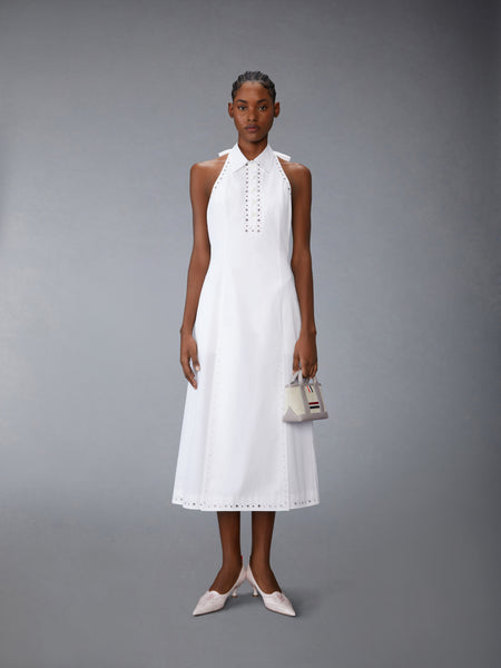 アングレーズ&ポプリン ポロ ホルターワンピース