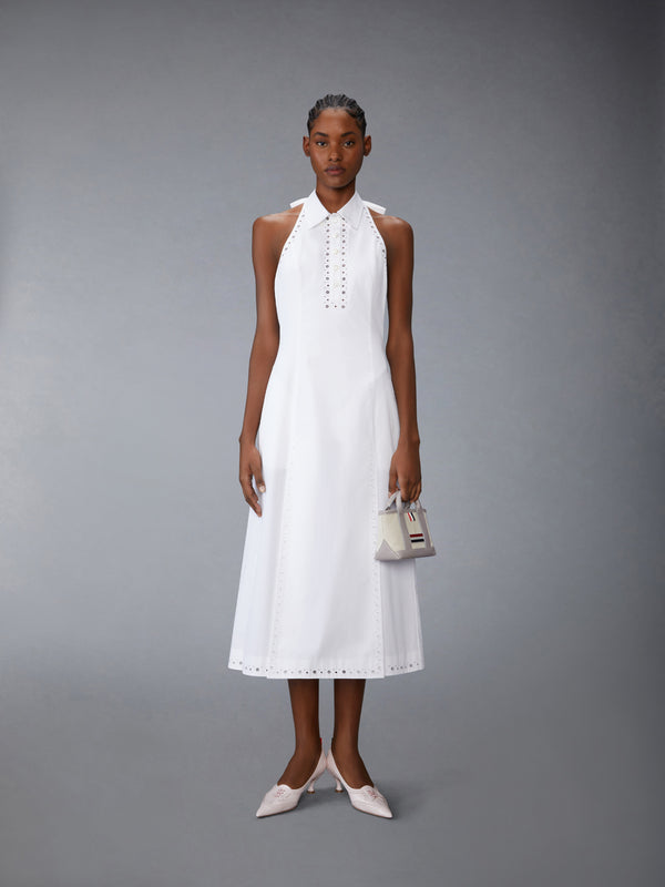 ANGLAISE AND POPLIN POLO HALTER DRESS - image 4