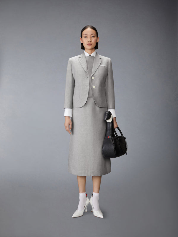 TONAL UNIVERSITY STRIPE BOAT NECK DRESS - image 4