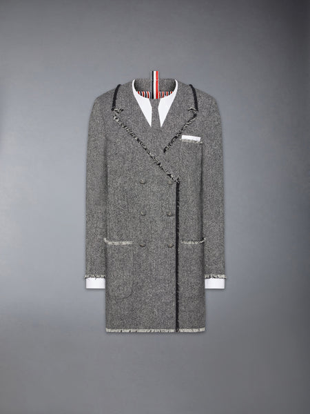 SOLID DONEGAL TWEED TROMPE L'OEIL DRESS