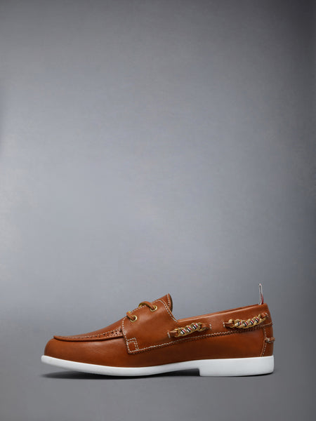 VACCHETTA BROGUE BOAT SHOE