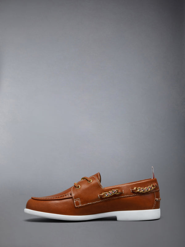 VACCHETTA BROGUE BOAT SHOE - image 3