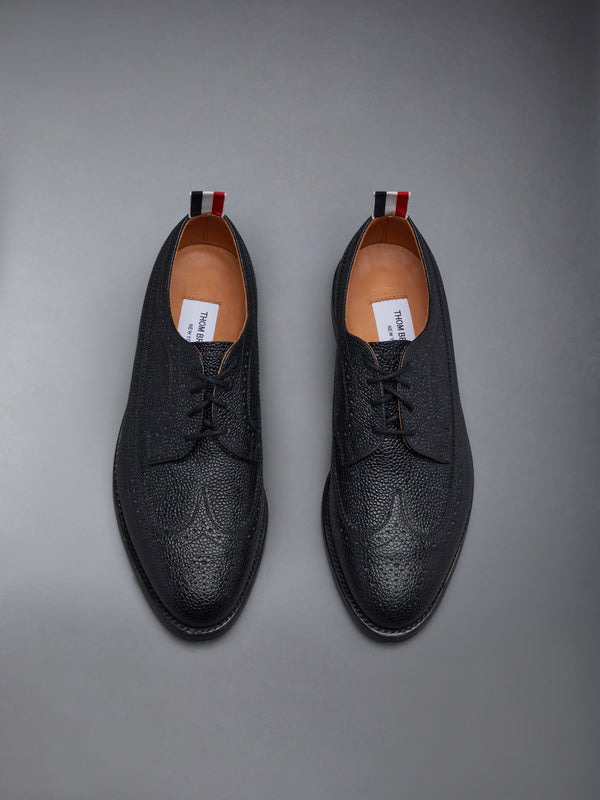 PEBBLE GRAIN LEATHER SOLE LONGWING BROGUE - image 5