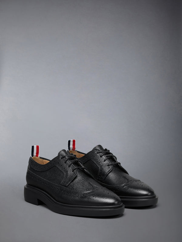 PEBBLE GRAIN LIGHTWEIGHT RUBBER SOLE CLASSIC LONGWING BROGUES - image 2