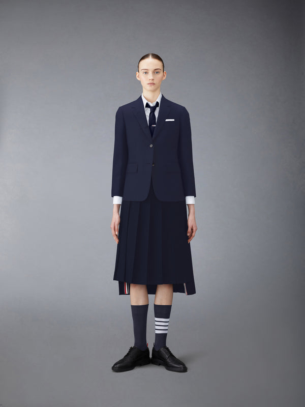 TWILL MIDI PLEATED SKIRT - image 4