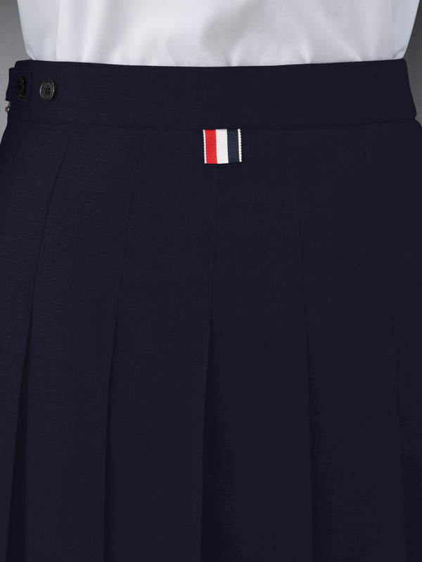 TWILL MIDI PLEATED SKIRT - image 6