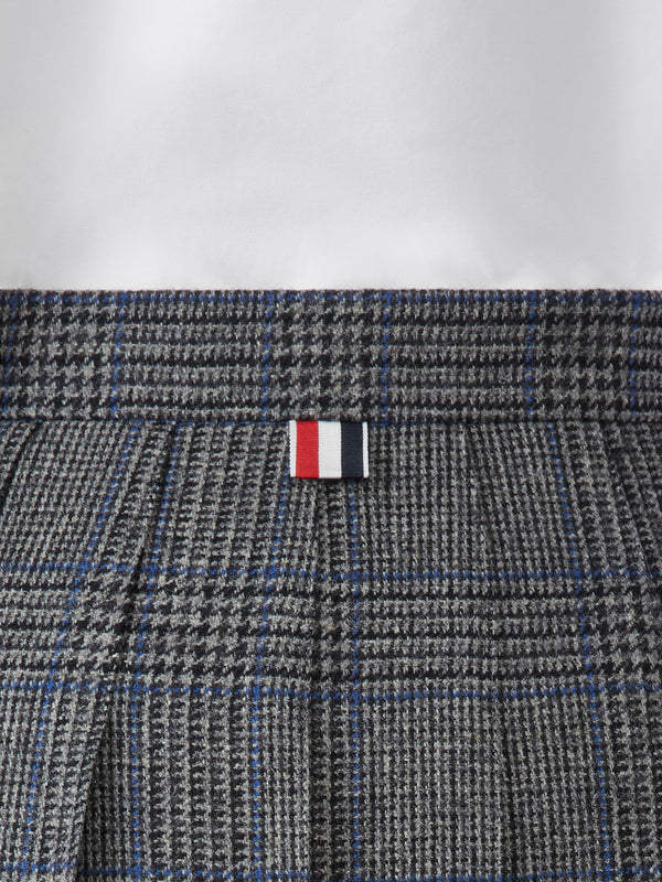PRINCE OF WALES HUNTING TWEED FLYING GEESE PLEATED SKIRT - image 6