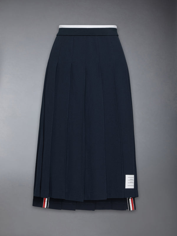 COTTON PLEATED SKIRT - featured image