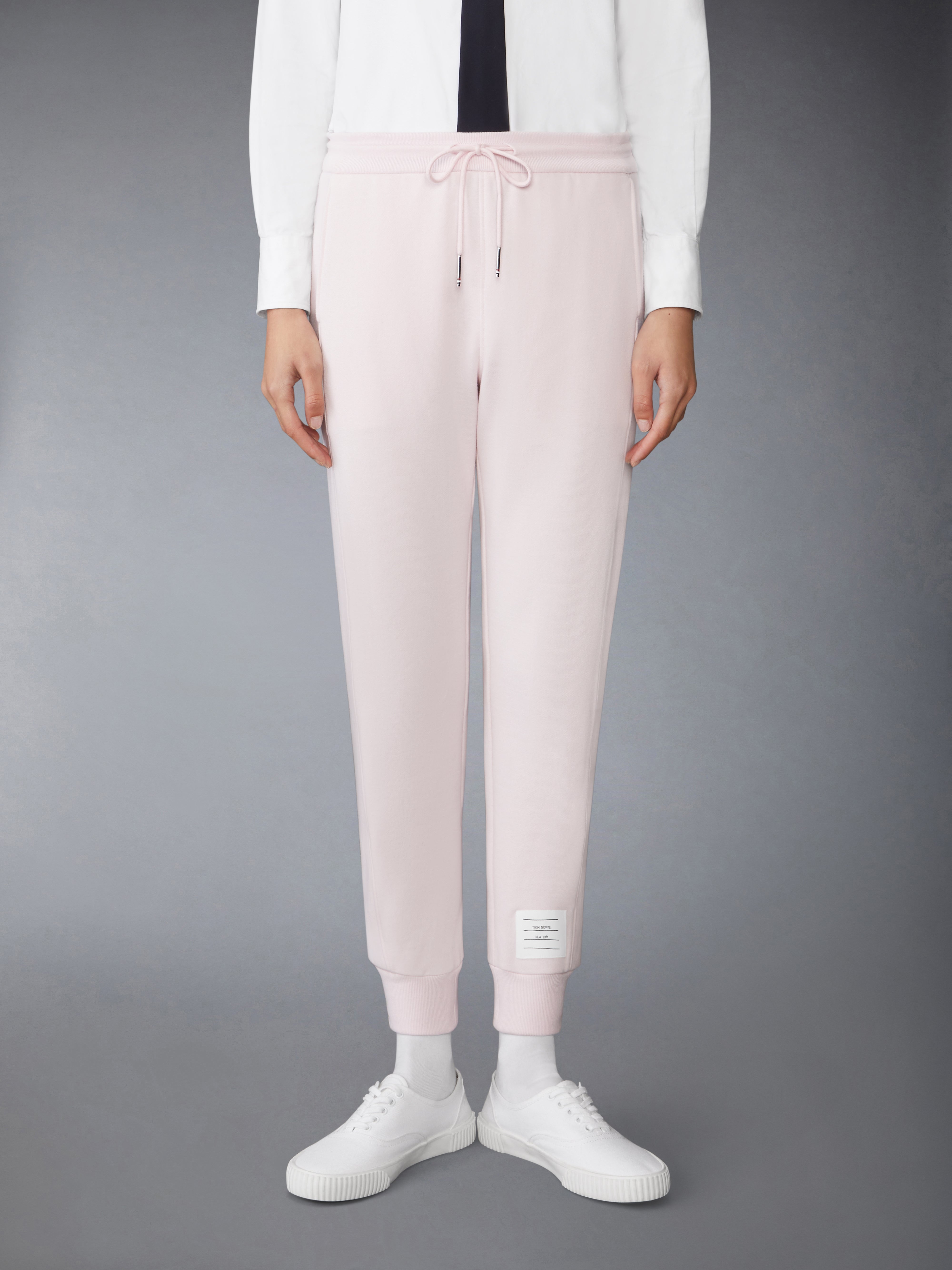 Solid Loopback 4-Bar Sweatpants | Thom Browne