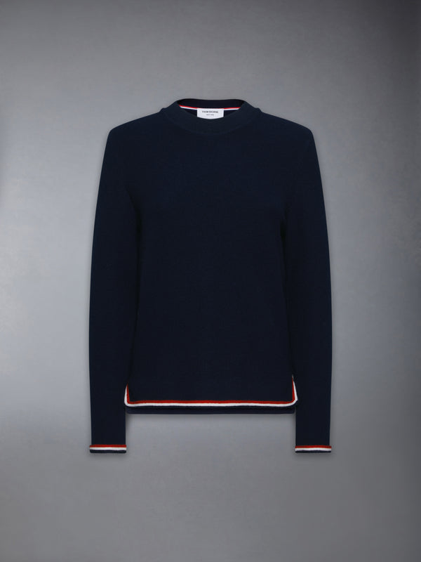 CASHMERE LONG SLEEVE TOP - featured image