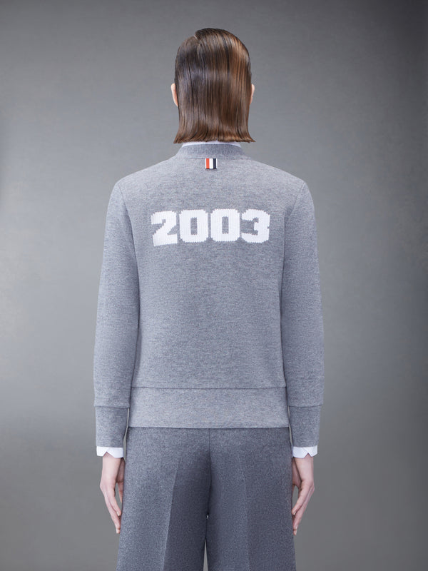 CASHMERE PIQUE 2003 V-NECK CARDIGAN - image 2