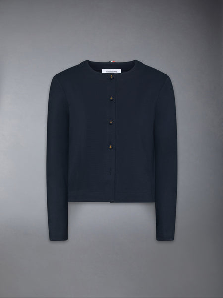 COMPACT MILANO CREW NECK CARDIGAN