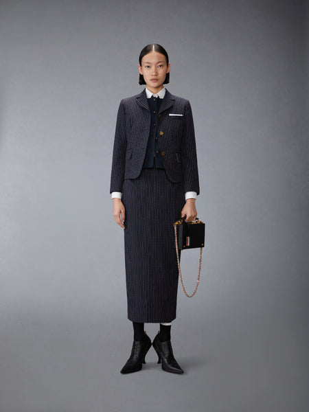 COMPACT MILANO CREW NECK CARDIGAN