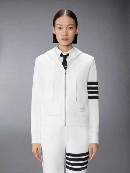 クラシック ループバック 4-BAR ジップアップパーカー