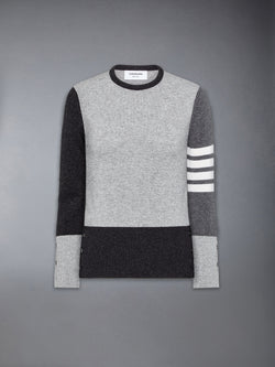 FUNMIX カシミヤ 4 BAR プルオーバーパーカー