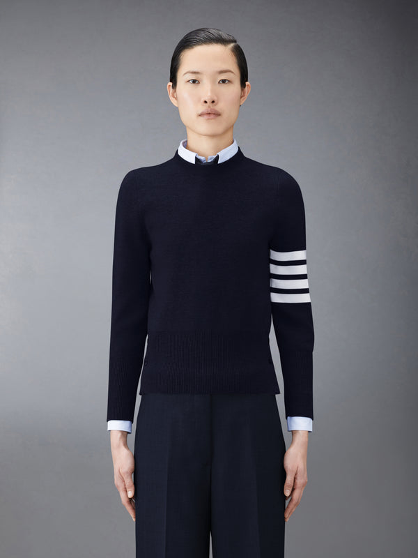 WOOL MILANO STITCH CLASSIC 4-BAR PULLOVER - featured image