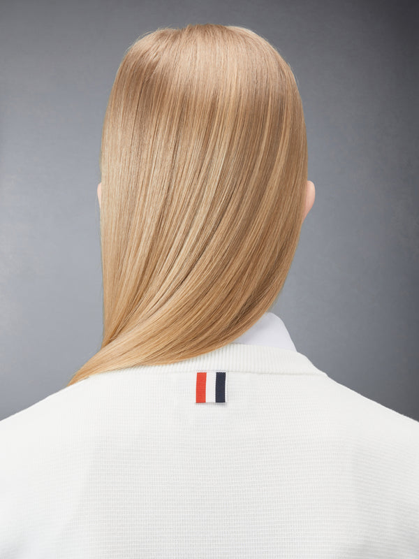 COTTON CREPE MILANO STITCH 4-BAR CLASSIC CREW NECK PULLOVER - image 5