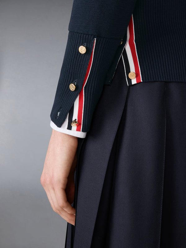 COTTON 4-BAR CLASSIC MILANO STITCH PULLOVER - image 4