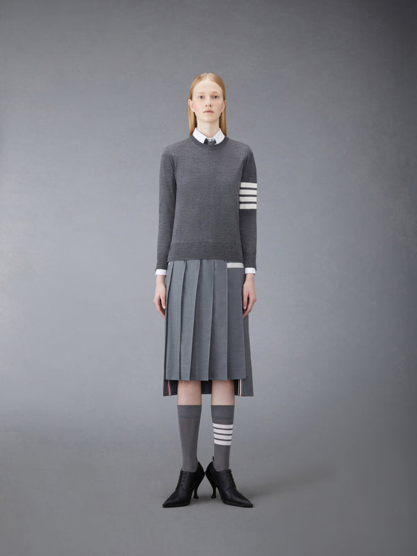 WOOL 4-BAR RELAXED PULLOVER - image 3