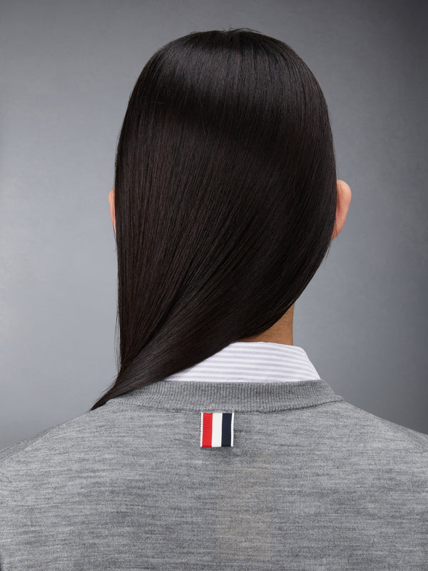 WOOL 4-BAR RELAXED PULLOVER - image 4