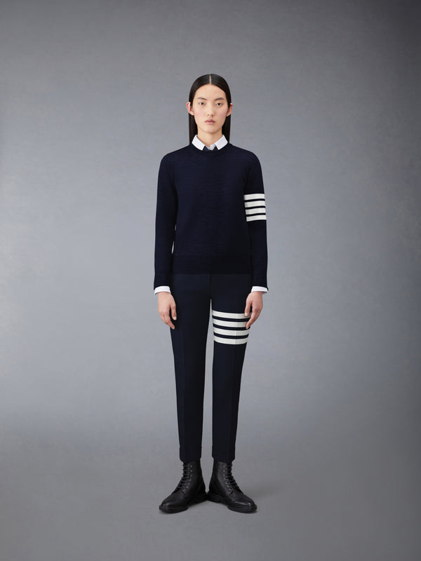 WOOL 4-BAR RELAXED PULLOVER - image 3