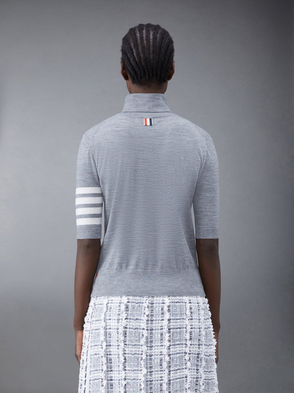 FINE MERINO WOOL 4-BAR TURTLENECK - image 2