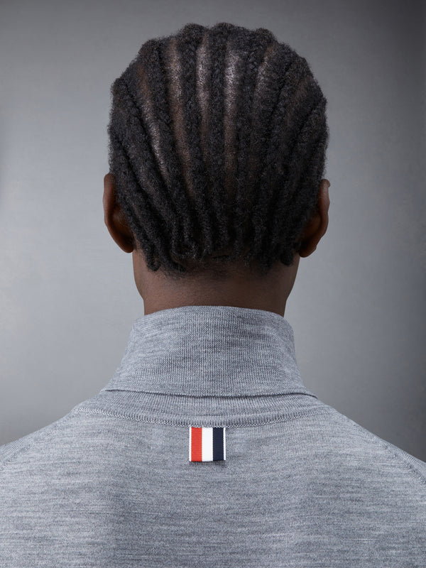 FINE MERINO WOOL 4-BAR TURTLENECK - image 4