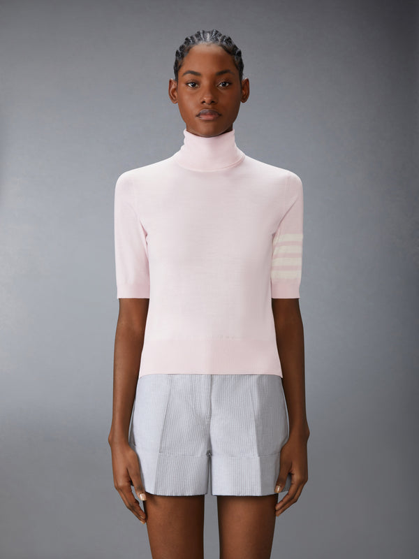 FINE MERINO WOOL 4-BAR TURTLENECK - image 1