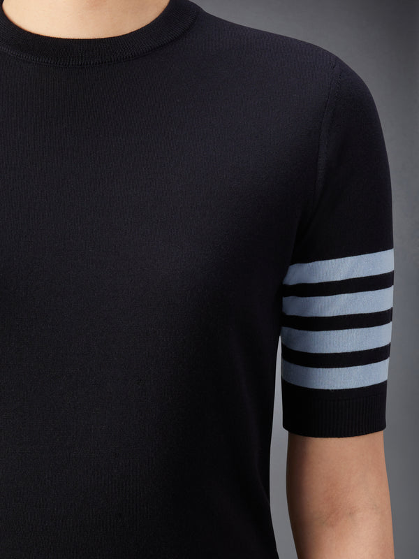 MERINO WOOL JERSEY STITCH 4-BAR TEE - image 6