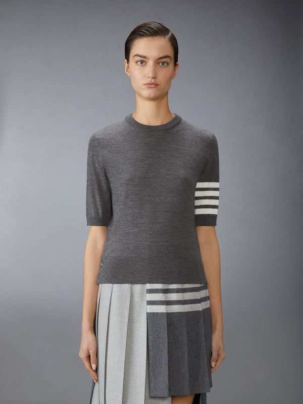 FINE MERINO WOOL 4-BAR TEE - image 1