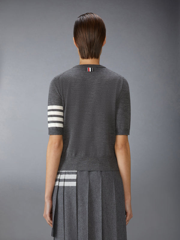 FINE MERINO WOOL 4-BAR TEE - image 2